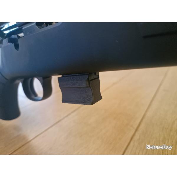 Rallonge de chargeur CZ 452 - 455 - 455 Calibre 22LR (Magazine Base) (Chargeur Mtal)