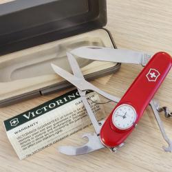 Victorinox Couteau Suisse Timekeeper Rouge Chiffres Arabes