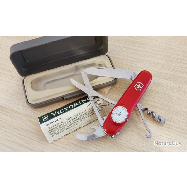 Victorinox Couteau Suisse Timekeeper Rouge Chiffres Arabes