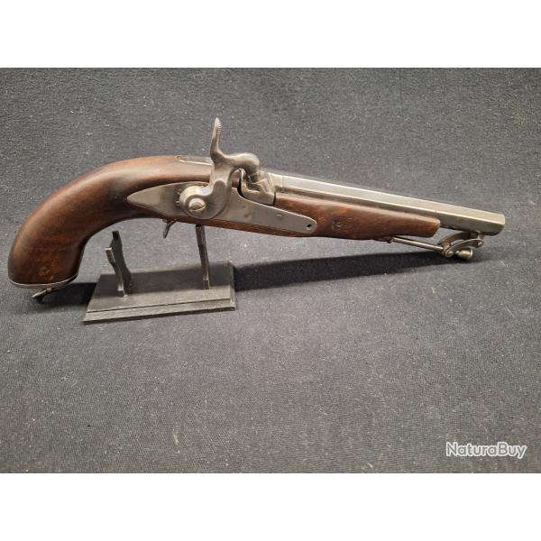 Pistolet  percussion anglais - 1 sans prix de rserve !!