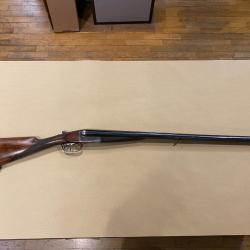 Fusil Juxtaposé Artisanal Canon Aug. Lebeau Cal. 12/70 Fait pour l'armurerie Mistral à Marseille