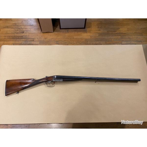 Fusil Juxtapos Artisanal Canon Aug. Lebeau Cal. 12/70 Fait pour l'armurerie Mistral  Marseille