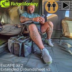 Biwy RidgeMonkey Escape XF2 V2 (Tapis de Sol Porch Extension seul)