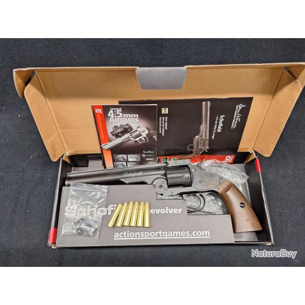 Revolver ASG Schofield, Cal. 4,5 mm - 1 sans prix de rserve !!