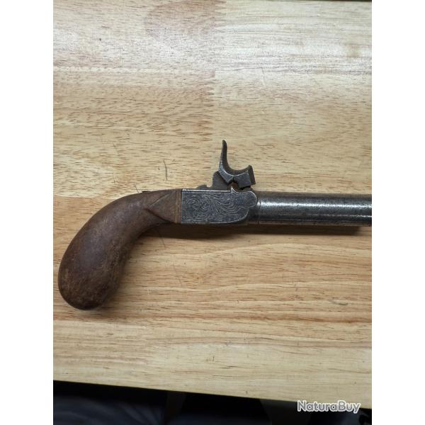 PISTOLET A PERCUSSION ORIGINAL