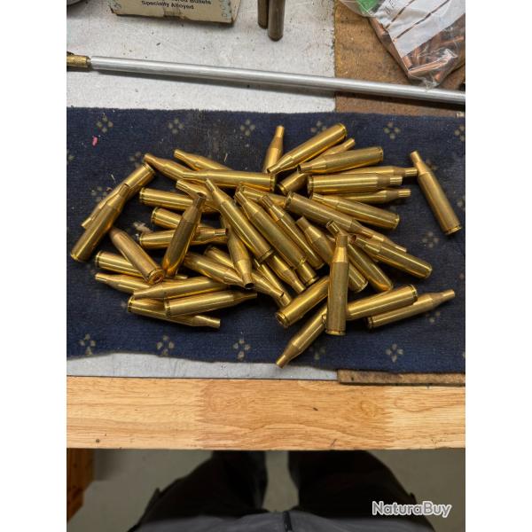 LOT DE 46 ETUIS NEUFS CALIBRE 5.6 X 61 S.E