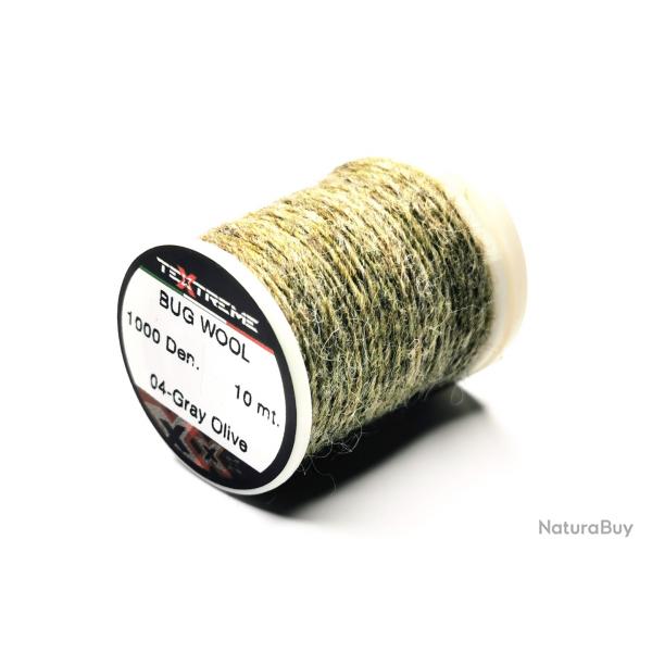 laine montage mouche BUG WOOL TEXTREME marron