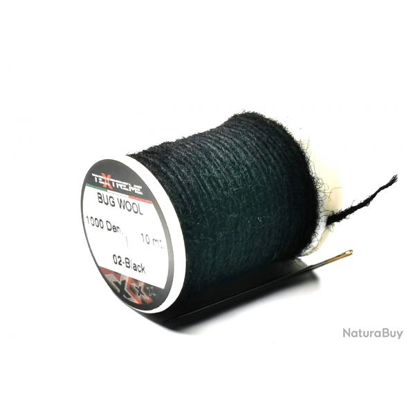 laine montage mouche BUG WOOL TEXTREME dark