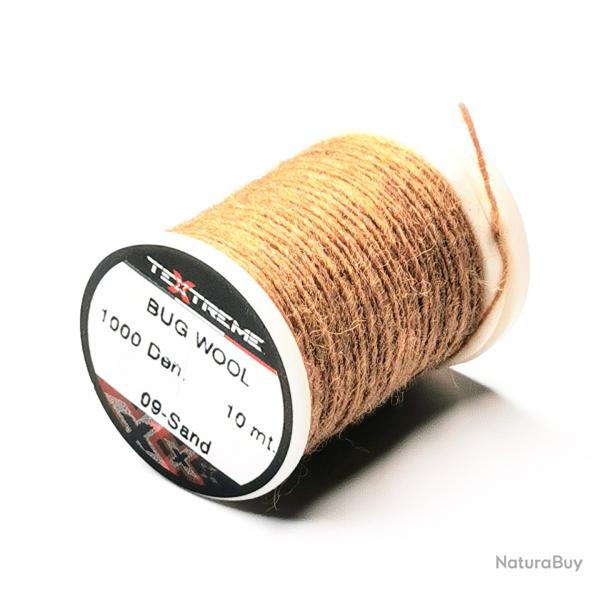laine montage mouche BUG WOOL TEXTREME  sand
