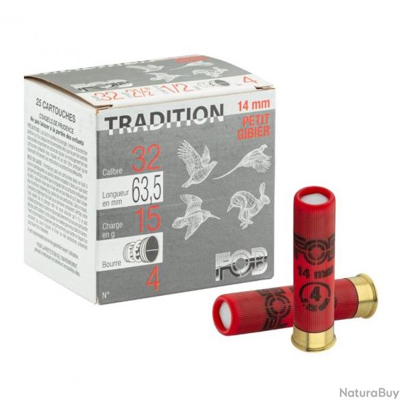 FOB TRADITION 14mm 15G BG PB4 FOBX25