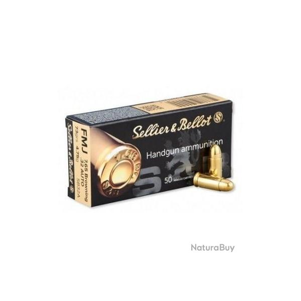 7.65 - 32 ACP Sellier & Bellot FMJ 73 grains