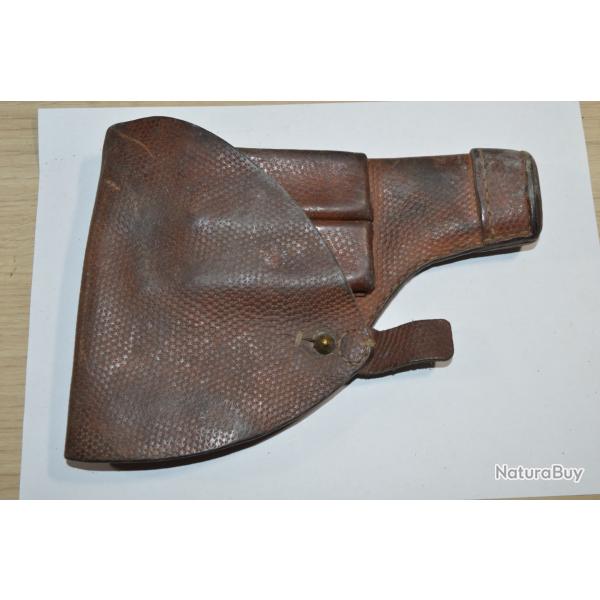 Etui / holster de pistolet / revolver export  sudois BROWNING 1907 - Sude Militaire  ( C19)
