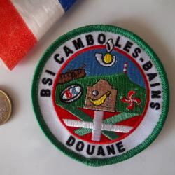 écusson douane brigade surveillance intérieure Cambo les Bains Pyrénées-Atlantiques
