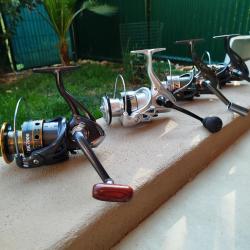 Lot 4 moulinets taille 7000