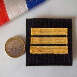 grade galon militaire capitaine gendarmerie mobile insigne scratch