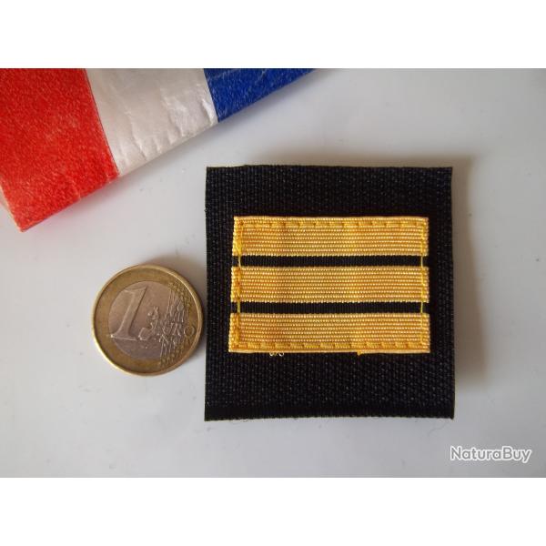 grade galon militaire capitaine gendarmerie mobile insigne scratch