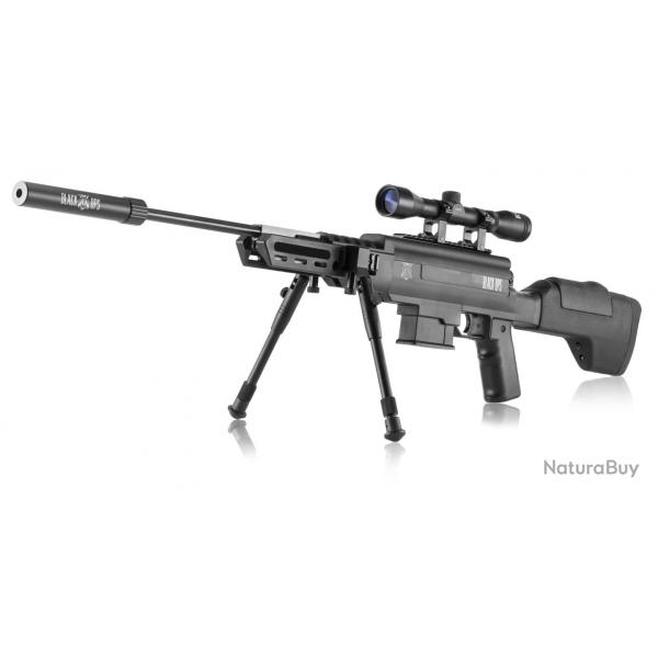 Carabine  air comprim 16 J Black Ops sniper cal. 5,5 mm
