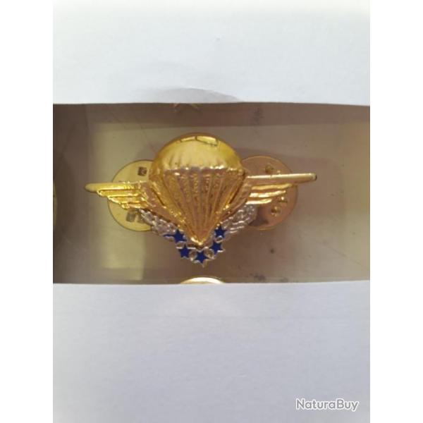 Insigne mtal brevet para 3,5 cm  en reproduction  A25