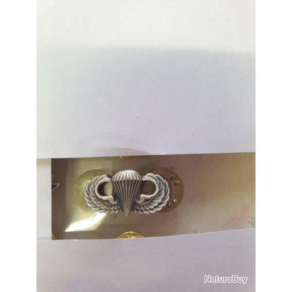 MINI Insigne mtal brevet para 2,2 cm  en reproduction  A25