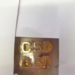 PAIRES de Crest US en reproduction   A251 1.1.1