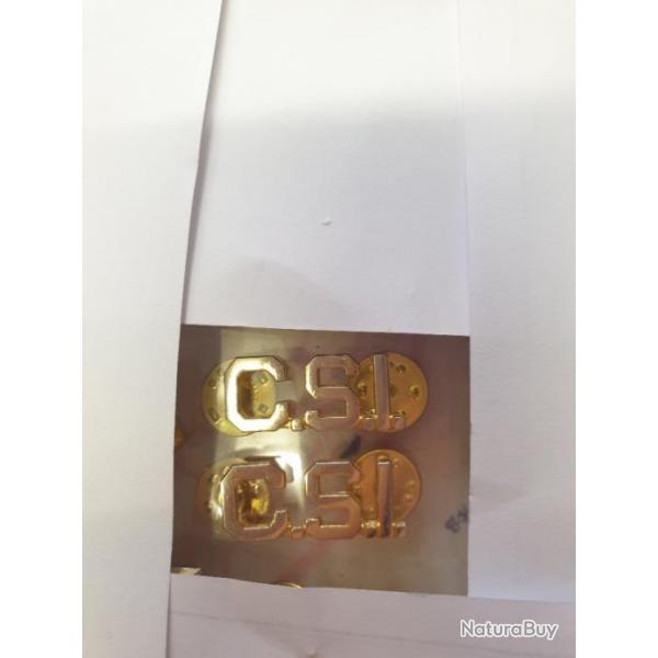 PAIRES de Crest US en reproduction   A251 1.1.1