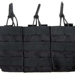 PORTE CHARGEURS TRIPLE M4 NOIR DELTA TACTICS