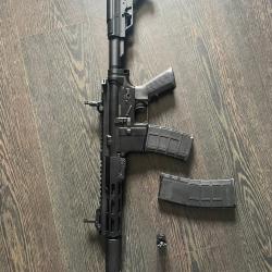 Golden Eagle Geissele MK16 SMR 7" GBBR - Upgradée + Chargeur Suppl.