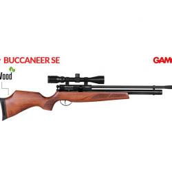 Vente flash ! Carabine à plomb PCP BSA BUCCANNER SE Cal. 4.5 mm - 19.9J + Lunette Gamo 3-9 x 40 WR
