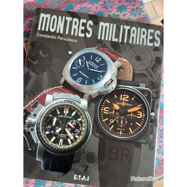 Livre sur les montres militaires