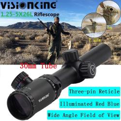 Visionking-Lunette de visée étanche -** 1.25-5X26 - LIVRAISON GRATUITE !!