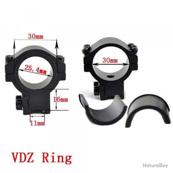 Visionking-11mm Low Ring mount- LIVRAISON GRATUITE !!