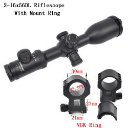 Visionking-Lunette de visée à longue portée tube de 30mm -** 2-16x50 21mm High LIVRAISON GRATUITE !!
