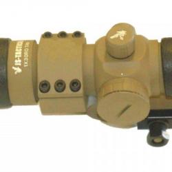 Point Rouge / Vert 30mm M2 Desert (JS Tactical)