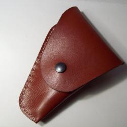 étui cuir pour pistolet 6,35