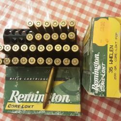 33 Remington  200 grains 35 whelen  +11 balles Sologne  200 grains
