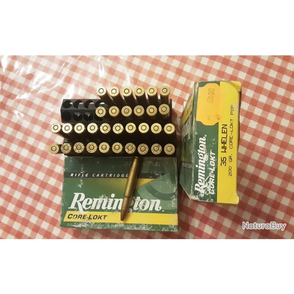 33 Remington  200 grains 35 whelen  +11 balles Sologne  200 grains