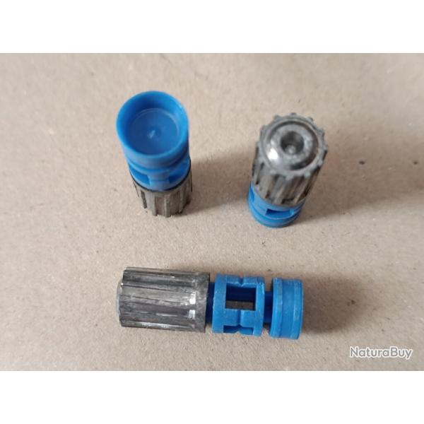 20 PROJECTILES / OGIVES / BALLES CALIBRE 28 AU POIDS DE 18,7 GRAMMES