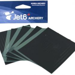 JET6 - Adhésif d'Arrêt pour Plumes (ligature) Noir