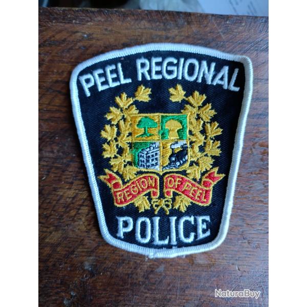 Patch police amricaine de Peel