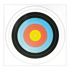 Cible arc papier ''Blason FITA'' X1