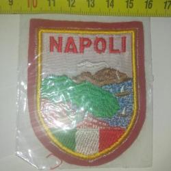 Écusson en tissu brodé : " NAPOLI ".
