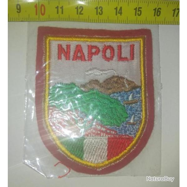 cusson en tissu brod : " NAPOLI ".