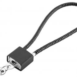 CADENAS À CÂBLE POUR FUSIL ET PISTOLET - NOIR - 38cm - LIVRAISON GRATUITE