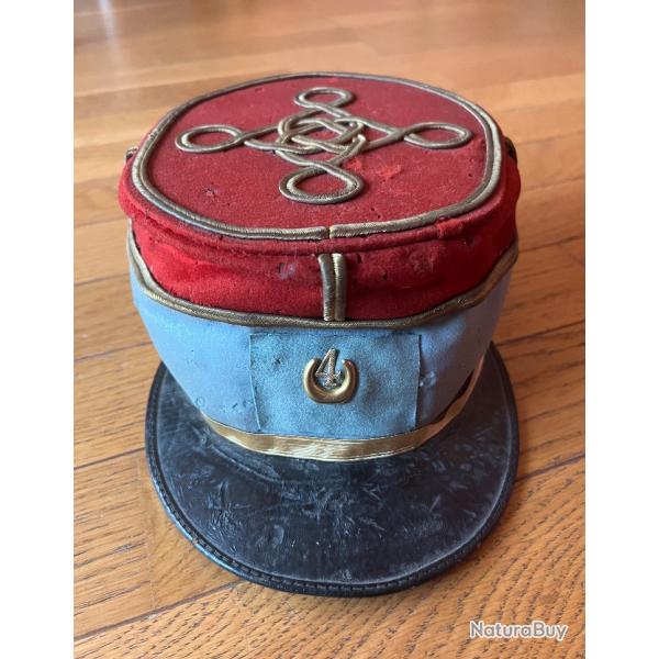 Kepi polo sous lieutenant tirailleurs tunisiens - ww1 - militaria
