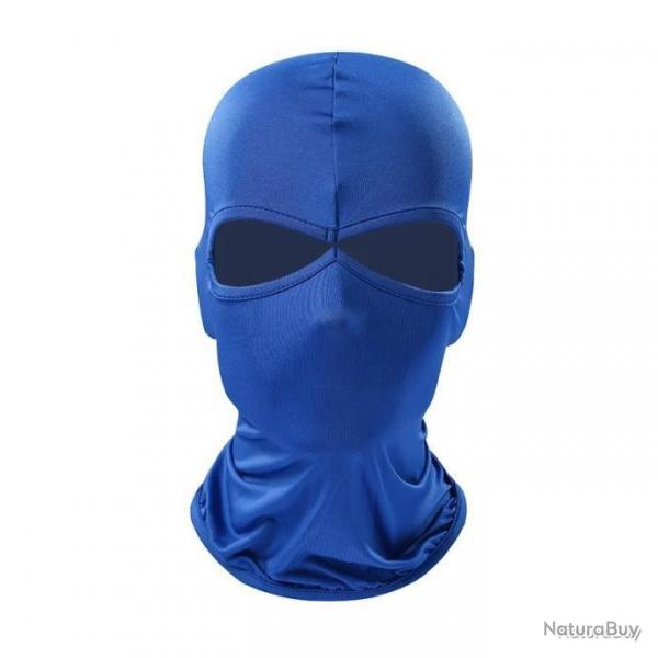 CAGOULE DEUX TROUS - BLEUE - LIVRAISON GRATUITE