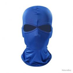 CAGOULE DEUX TROUS - BLEUE - LIVRAISON GRATUITE