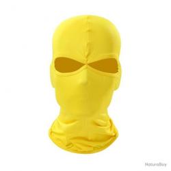 CAGOULE DEUX TROUS - JAUNE - LIVRAISON GRATUITE