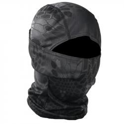 CAGOULE TACTIQUE 3-en-1 CAMOUFLAGE - PYTHON NOIR - LIVRAISON GRATUITE