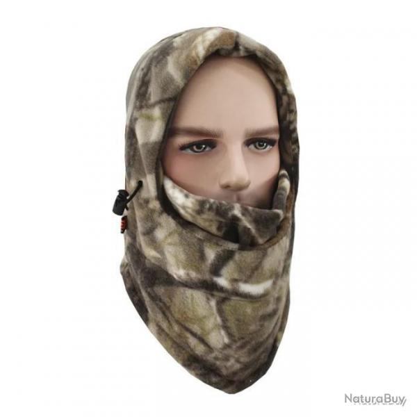 CAGOULE EN POLAIRE 6-en-1 - CAMO AUTOMNE 3 - LIVRAISON GRATUITE