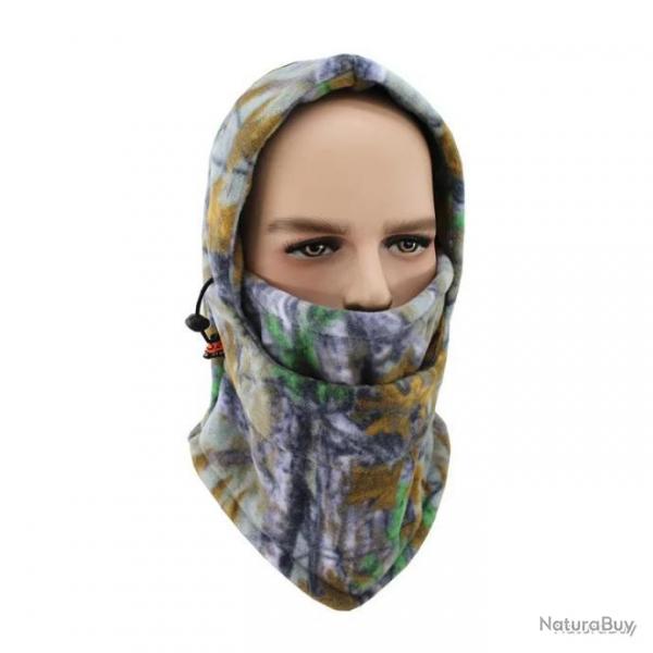 CAGOULE EN POLAIRE 6-en-1 - CAMO FORT HIVER 2 - LIVRAISON GRATUITE